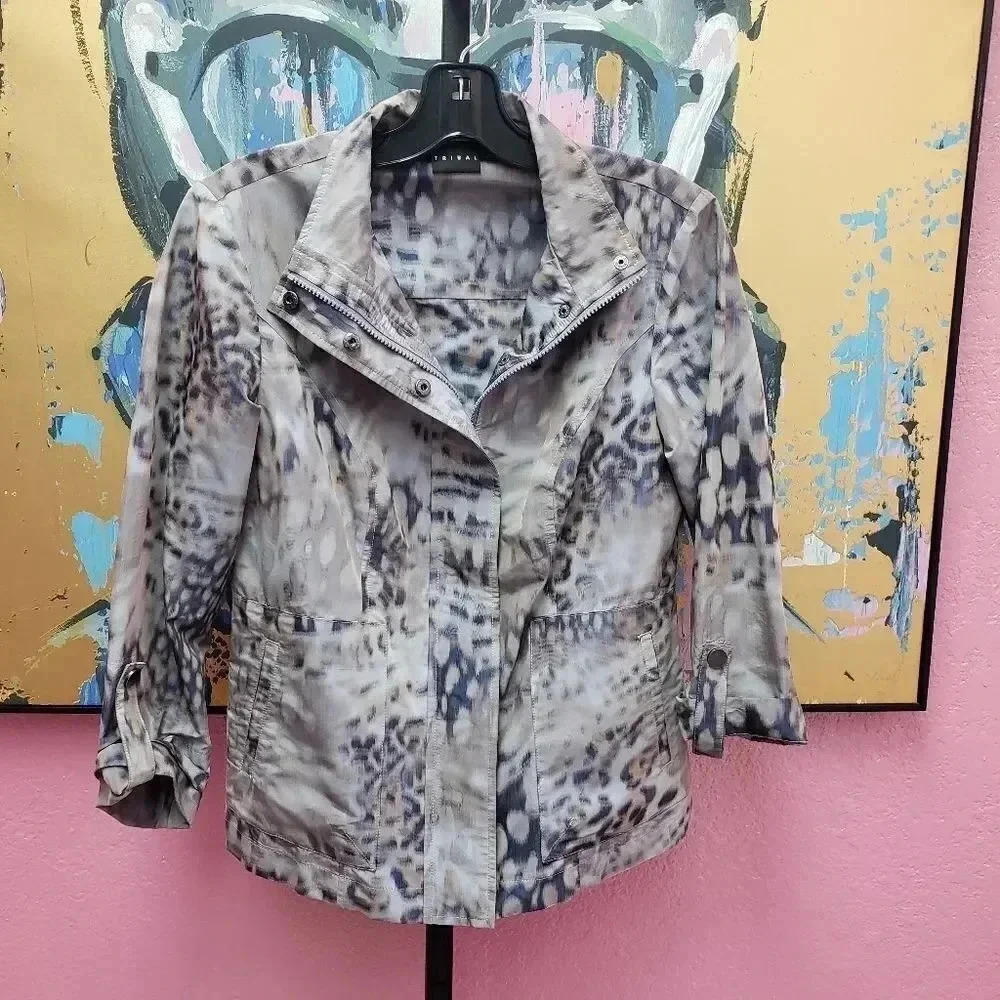 Tribal Animal Print Jacket